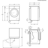 Miniatura 9 de LAVADORA CARGA FRONTAL ELECTROLUX EA2F6840CF 8 KG 1400 RPM A BLANCO