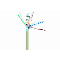 Miniatura 1 de CABLE RED GEMBIRD FTP CAT6 BLINDADO AWG24 BOBINA 305M  GRIS