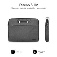 Miniatura 5 de MALETIN PORTATIL SUBBLIM BISINESS 13.4-14" SLEEVE GREY