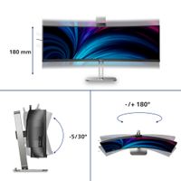 Miniatura 6 de PHILIPS  49" LCD VA Dual QHD HDMI Altavoces