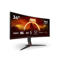 Miniatura 3 de 34 VA 3440X1440 21:9 180HZ CU34G2XP 2HDMI 2DP 4USB/1USBC HA