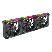Miniatura 5 de KIT 3xVENTILADOR INTERNO ARG MARS GAMING MF-LINKFINITY KIT BLACK MODULARES PWM 120mm
