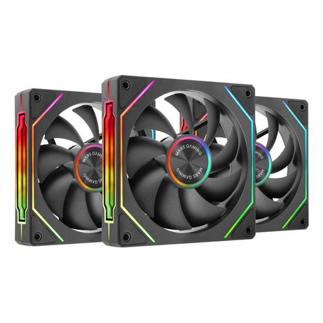 KIT 3xVENTILADOR INTERNO ARG MARS GAMING MF-LINKFINITY KIT BLACK MODULARES PWM 120mm - Imagen 6 de 9 KIT 3xVENTILADOR INTERNO ARG MARS GAMING MF-LINKFINITY KIT BLACK MODULARES PWM 120mm - Imagen 6 de 9