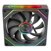 Miniatura 8 de KIT 3xVENTILADOR INTERNO ARG MARS GAMING MF-LINKFINITY KIT BLACK MODULARES PWM 120mm