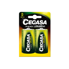 CEGASA PILA SUPER ALC LR20 BLISTER 2 UDS