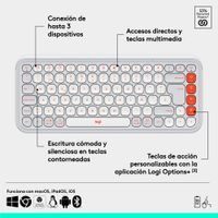 Miniatura 7 de POP ICON KEYS KBD OFF WHITE ES