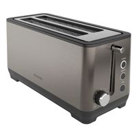 Miniatura 2 de TOSTADORA AIWA KOFOTATSU 2 RANURAS 1600W 7 NIVELES ACERO INOXIDABLE BANDEJA DE MIGAS