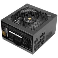 Miniatura 2 de FUENTE MODULAR MARS GAMING 650W MPB650PSI ATX3.1 80+GOLD PFC ACTIVO PCIe5.1 12V-2X6 DC-DC SMD NEGRO