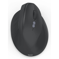 Miniatura 1 de MOUSE HAMA WIRELESS EWM-500R ERGONOMIC 2.4 GHz NANO-USB 7 BOTONES 1800 DPI NEGRO