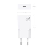 Miniatura 5 de AISENS - CARGADOR ULTRA DELGADO GaN 30W, 1xUSB-C PD3.0, BLANCO