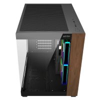 Miniatura 6 de Caja ABYSM  Caja M-ATX Danube Sava Nature 285C Black RGB Negro