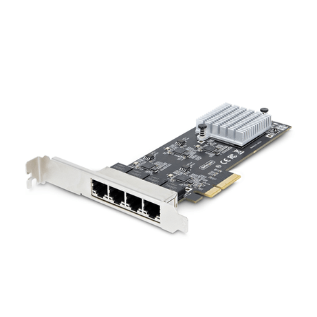 4-Port NBASE-T 2.5Gbps PCIe Network Card - Imagen 1 de 7 4-Port NBASE-T 2.5Gbps PCIe Network Card - Imagen 1 de 7
