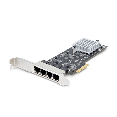 4-Port NBASE-T 2.5Gbps PCIe Network Card - Imagen 2 de 7 4-Port NBASE-T 2.5Gbps PCIe Network Card - Imagen 2 de 7