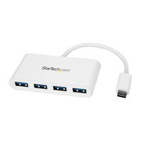 Miniatura 1 de Hub Concentrador Ladron USB 3.0 USB-C a 4x USB A Blanco