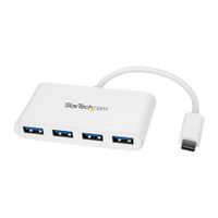 Miniatura 2 de Hub Concentrador Ladron USB 3.0 USB-C a 4x USB A Blanco
