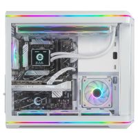 Miniatura 11 de NOX Hummer Semitorre ATX cristal curvo ARGB Blnc RGB Blanco