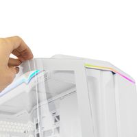 Miniatura 13 de NOX Hummer Semitorre ATX cristal curvo ARGB Blnc RGB Blanco