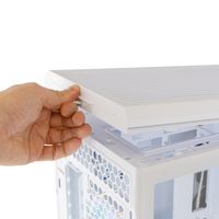 Miniatura 15 de NOX Hummer Semitorre ATX cristal curvo ARGB Blnc RGB Blanco