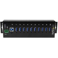 Miniatura 3 de RUGGED METAL 10PORT USB 3.0 HUB DIN RAIL AND WALL-MOUNTAB LE
