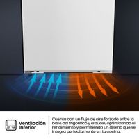 Miniatura 6 de CONGELADOR VERTICAL HISENSE FT3K310SEWE1 NOFROST E ALTO 185 CM 312 LITROS BLANCO