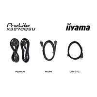 Miniatura 15 de IIYAMA X3270QSU-B1  ProLite 31.5" LED IPS Wide Quad HD HDMI Altavoces