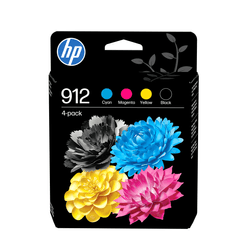 PACK CONSUMIBLES HP 912 C/M/Y/K