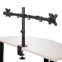 Miniatura 3 de DESK MOUNT DUAL MONITOR ARM FOR UP TO 32IN MONITORS - CROSSB AR