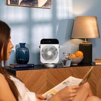 Miniatura 5 de CLIMATIZADOR CECOTEC 8356 SOBREMESA 300ML TACTIL DIGITAL OSCILACION TEMPORIZADOR