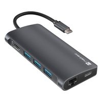 Miniatura 2 de HUB USB-C  8 IN 1 NATEC FOWLER 2 3X USB 3.0 HUB HDMI 4K USB-C