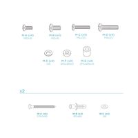 Miniatura 9 de Tooq LPCE11120TSLI-B Soporte Techo  60-120