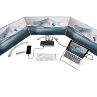Miniatura 3 de HYBRID USB-C AND USB-A DOCK TRIPLE 4K 60HZ DP/HDMI - 85W PD
