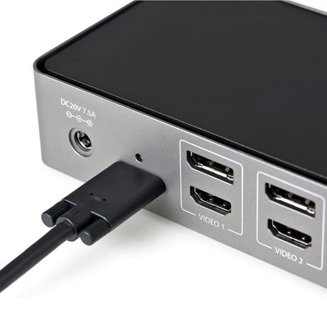 HYBRID USB-C AND USB-A DOCK TRIPLE 4K 60HZ DP/HDMI - 85W PD - Imagen 12 de 17 HYBRID USB-C AND USB-A DOCK TRIPLE 4K 60HZ DP/HDMI - 85W PD - Imagen 12 de 17