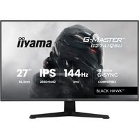 Miniatura 2 de MONITOR IIYAMA 27 PULGADAS RESOLUCION WQHD (2560X1440), PANEL IPS, 1 MS (MPRT), 75 HZ, BRILLO 250, CONTRASTE 1000:1, HDMI, DISPLAYPORT, USB HUB, ALTAV