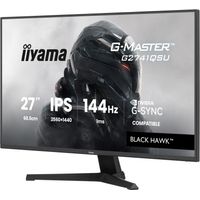 Miniatura 3 de MONITOR IIYAMA 27 PULGADAS RESOLUCION WQHD (2560X1440), PANEL IPS, 1 MS (MPRT), 75 HZ, BRILLO 250, CONTRASTE 1000:1, HDMI, DISPLAYPORT, USB HUB, ALTAV
