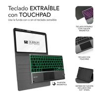 Miniatura 6 de SUBBLIM KEYTAB PROBT TOUCHPAD IPAD 10,9/11 10A/11A BLACK