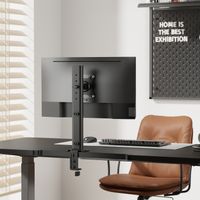 Miniatura 5 de AISENS Soporte de Mesa Eco Giratorio e Inclinable para Monitor TV 12kg de 17 34  Negro