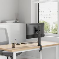 Miniatura 6 de AISENS Soporte de Mesa Eco Giratorio e Inclinable para Monitor TV 12kg de 17 34  Negro