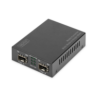 Miniatura 1 de Convertidor de medios Gigabit multimodo a monomodo SFP a SFP  155 Mbps  1 25 Gbps  850 nm  1310 nm (MM)  1310 nm  1550 nm (SM)