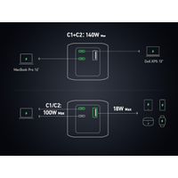 Miniatura 11 de POWERBANK ANKER 737 GEN2 DISPLAY 24K 140W NEGRO