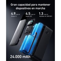 Miniatura 15 de POWERBANK ANKER 737 GEN2 DISPLAY 24K 140W NEGRO