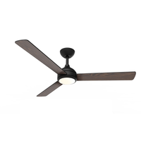Miniatura 1 de VENTILADOR DE TECHO PHILIPS VELYX 24+32W PLAFON LED 30-65K MANDO A DISTANCIA NEGRO 3 ASPAS DE MADERA