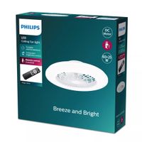 Miniatura 3 de PHILIPS Ventilador techo Amigo LED 25+60W Blanco b
