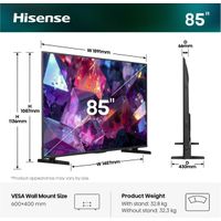 Miniatura 3 de Televisor HISENSE  20018344 QLED 4K Ultra HD