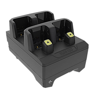 Miniatura 1 de RS5100/RS6100 2 Bay Charger/can be used charge a platform scan and/or batt with addition removal shim/Req.PWR-WUA5V12W0US/CBL-TC5X-USBC2A-01