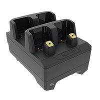 Miniatura 2 de RS5100/RS6100 2 Bay Charger/can be used charge a platform scan and/or batt with addition removal shim/Req.PWR-WUA5V12W0US/CBL-TC5X-USBC2A-01