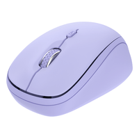 Miniatura 1 de MOUSE TRUST WIRELESS Y BLUETOOTH YVI+ LILA 1600DPI AJUSTABLE 3 BOTONES 3 DISPOSITIVOS