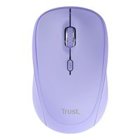 Miniatura 3 de MOUSE TRUST WIRELESS Y BLUETOOTH YVI+ LILA 1600DPI AJUSTABLE 3 BOTONES 3 DISPOSITIVOS