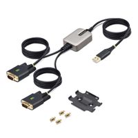 Miniatura 10 de Adaptador Serie USB a Serie de 2 Puertos de 4m FTDI RS232