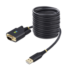 Cable Adaptador USB a Serie de 3m - Retenci n COM - RS232