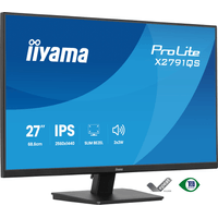 Miniatura 1 de IIYAMA X2791QS-B1  ProLite 27" LED IPS Quad HD HDMI Altavoces